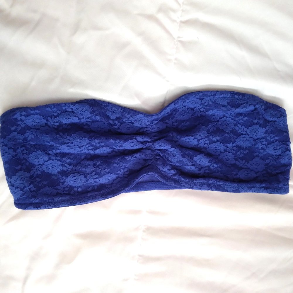 Blue Lace Bralette Victoria Secret PINK